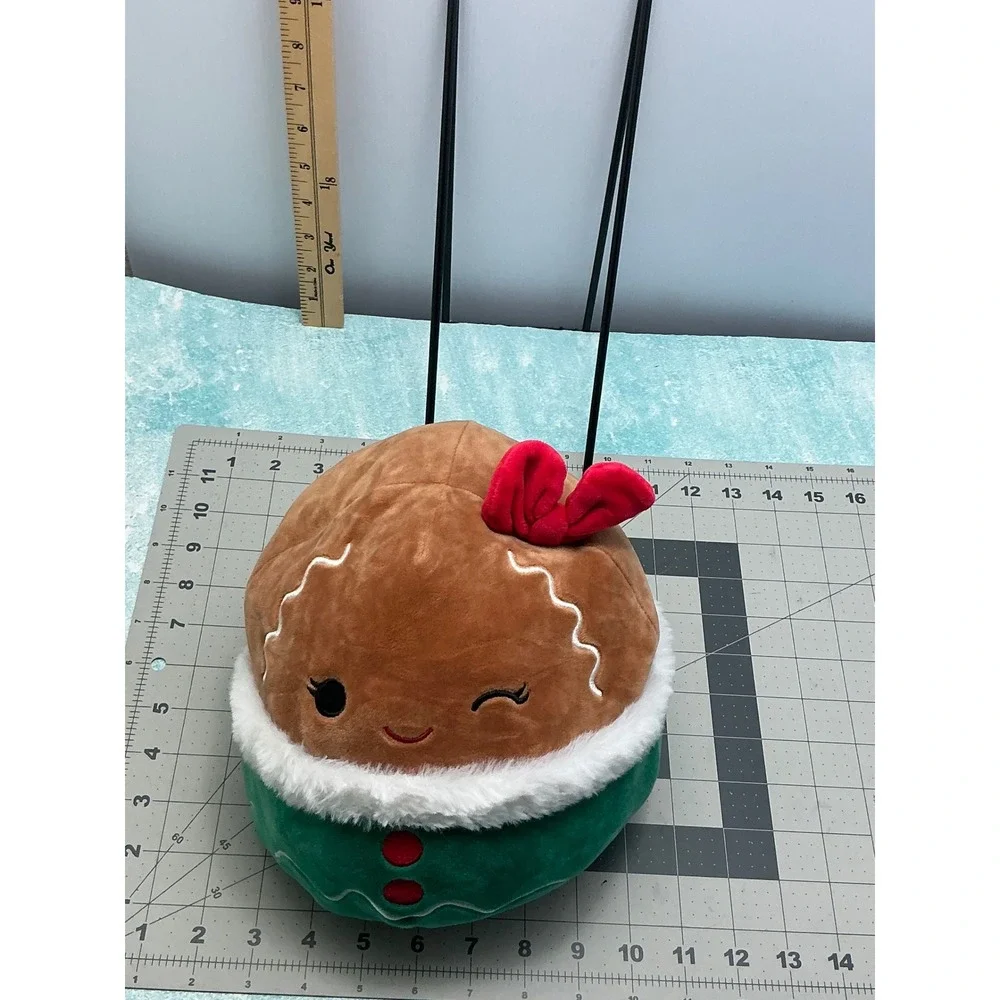 Squishmallows Flip-A-Mallows Jordan Denisse Gingerbread Reversible Plush 8 inch